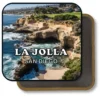 San Diego California Souvenir Magnet - La Jolla Coastal Landscape in a Sunny Day