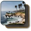 San Diego California Souvenir Magnet - La Jolla Palm Trees by the Ocean
