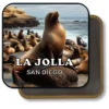 San Diego California Souvenir Magnet - Sea Lion Colony at La Jolla Coast