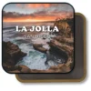 San Diego California Souvenir Magnet - Sunset Over La Jolla Coastal Rocks