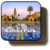 San Diego California Souvenir Magnet - Colorful Tile Plaza at Balboa Park